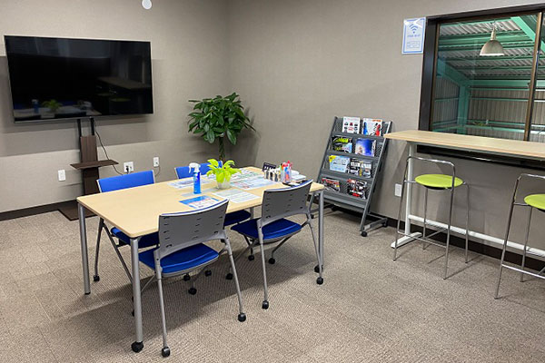 感染症対策はもちろんのこと、Wifi等くつろいで頂けます。